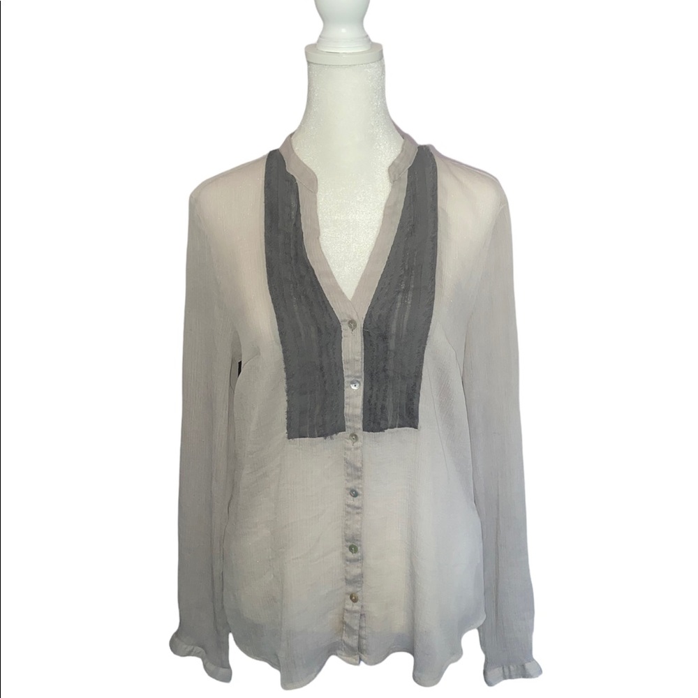 H&M Sheer Woman’s button down